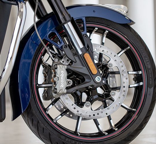 Tração Suprema. Poder Superior de Travagem.